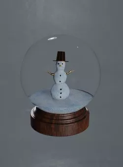 Snow Globe 3D model