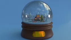 Snow Globe 3D model