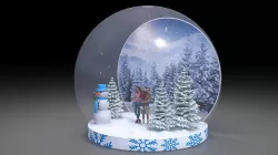 Snow Globe 3D model