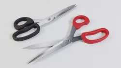 Stylish scissors Low-poly 3D model