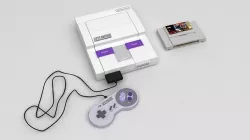 Super Nintendo SNES 3D model