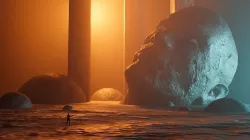 Surreal environment 3D model