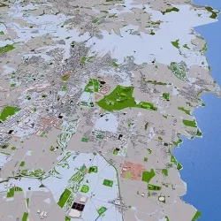Sydney City 3d model October 2021 Low-poly 3D model