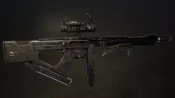 Tactical Thompson SMG Low-poly 3D model