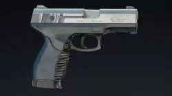 Taurus PT 247 Low Poly Realistic Low-poly 3D model