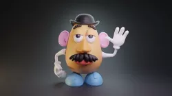 Toy story - Mr Potato Head rigged 3D model
