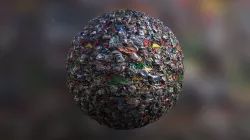 Trash Cans Texture