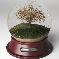 Tree Dream Ball 3D model