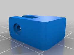 Tronxy X1 - Tope de cama parada final eje Y / Bed stop end stop Y axis
