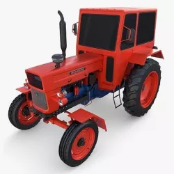 U650 Tractor v8 3D model