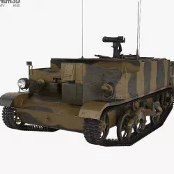 Universal Carrier - Bren Gun Carrier 3D model