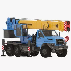 Ural Next Crane 3D model