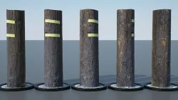 Utility Pole 3D model