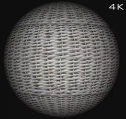 Wicker  Basket weave 3D Photorealistic Texture  Texture
