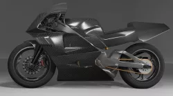 YAMAHA YZR 500 2 STROKE MOTOGP full carbon Low-poly 3D model