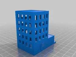 z scale city hotel