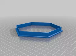 15cmHexagon-KilnCookieCutter1