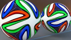 2014 World Cup Brasuca Ball Low-poly 3D model