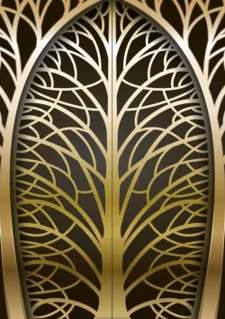 3d tree gate door 3d printer - cnc