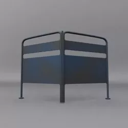 Advertising Billboards 3D model