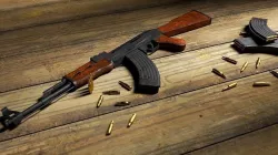 AK 47 7-62 Bullet 3D model 3D model