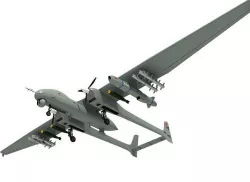 AKSUNGUR UAV ANKA-2 3D model