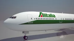 Alitalia Airlines 777 200ER 3D model