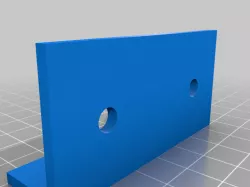 Allen key holder for aluminium profiles