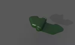 Antipersonnel mine  PFM-1 Low-poly 3D model