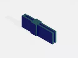 Anycubic i3 mega 8mm LED strip Clips