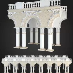 Arcade 3D model