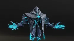 Argonite Shamalan Low-poly 3D model