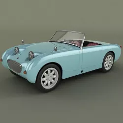 Austin-Healey Sprite Mk1 3D model