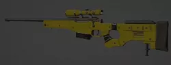 AWP-AWM Lapua 338 ARMA 2 DAYZ INSPIRED Low-poly 3D model
