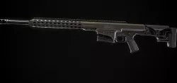 Barret Mrad Sniper Rifle - Model and Textures Low-poly 3D model