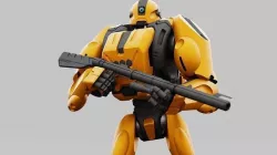 BATTLE DROID QORA RIGGED 3D model