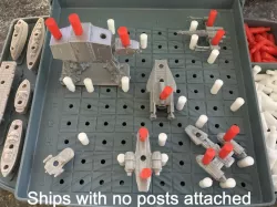 Battleship with Star Wars Ships (without posts attached)