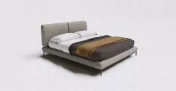 Bed Family for Revit Three sizes Full Queen and King 3D model