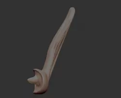 Boba Fett Tusken Raider Weapon Low-poly 3D model