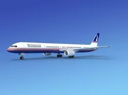 Boeing 757-300 Britannia Airways 2 3D model