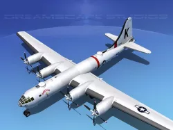 Boeing B-29 Superfortress Moonlight Serenade 3D model