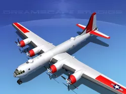 Boeing B-29 Superfortress Rescue 3D model