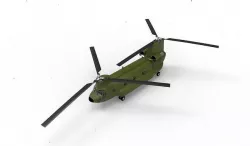 Boeing CH-47 3D model