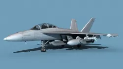 Boeing EA-18G Growler V00 3D model