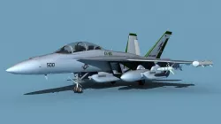 Boeing EA-18G Growler V06 3D model