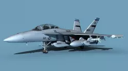 Boeing EA-18G Growler V07 3D model