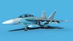 Boeing FA-18F Super Hornet V07 3D model