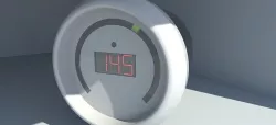 Boost gauge Low-poly 3D model