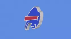 Buffalo Bills Team Logo 3D model