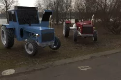 Cabin tractor 3D model